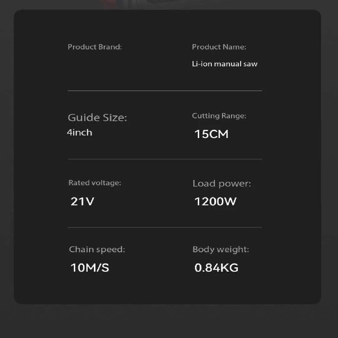 اره زنجیری مدل MDHL6