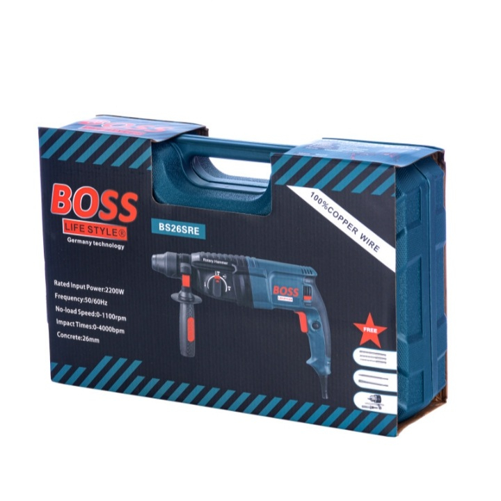 دریل بتن کن باس مدل Bs-26sre