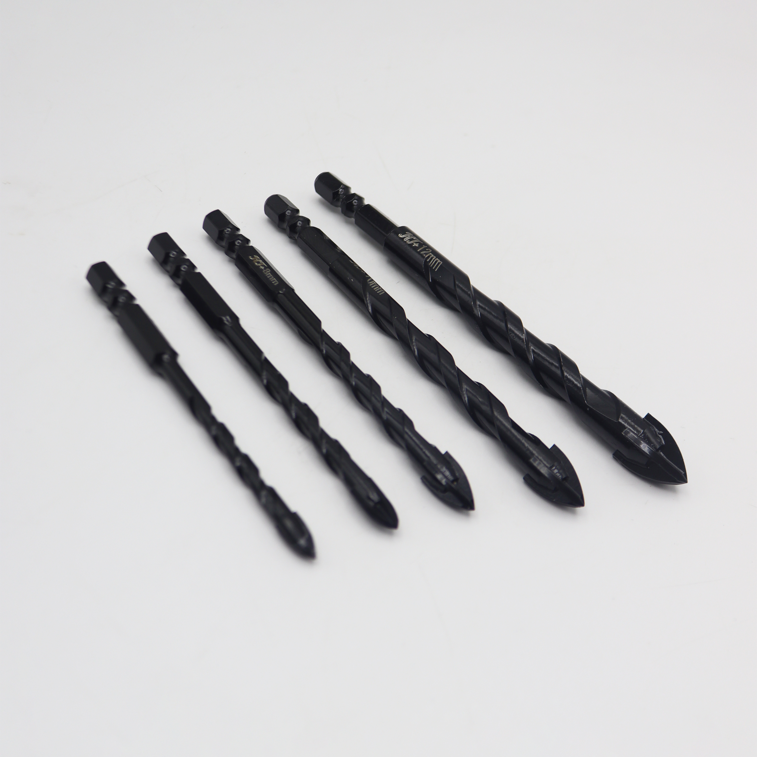 مته نیزه ای چهار پر اچ جی مدل YP-HJ-4PAR مجموعه 5 عددی