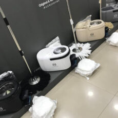 ست سطل و زمین شوی دبلیو اس مدل پدالی کد DH400