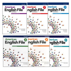 کتاب American English File 3rd اثر جمعی از نویسندگان انتشارات OXFORD شش جلدی