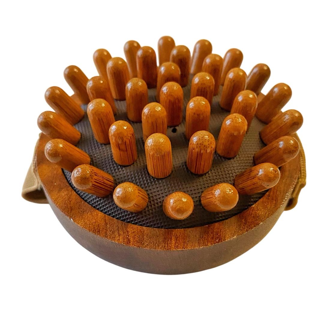 ماساژور دستی بدن مدل بامبو دایره کد 77167