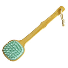 ماساژور سر و بدن مدل سیلیکونی دسته دار کد 13594