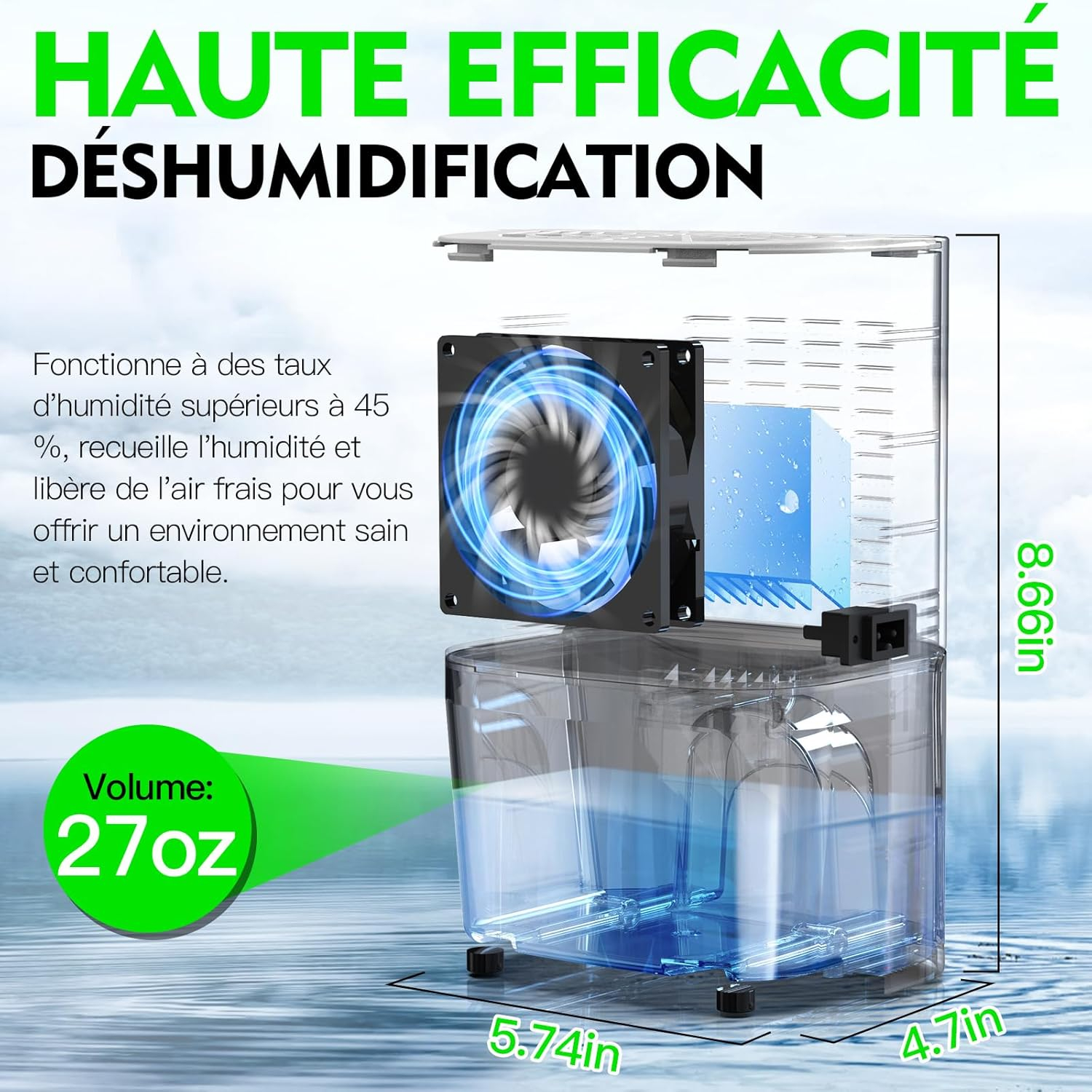 دستگاه رطوبت گیر همترونیکس مدل HKDM01