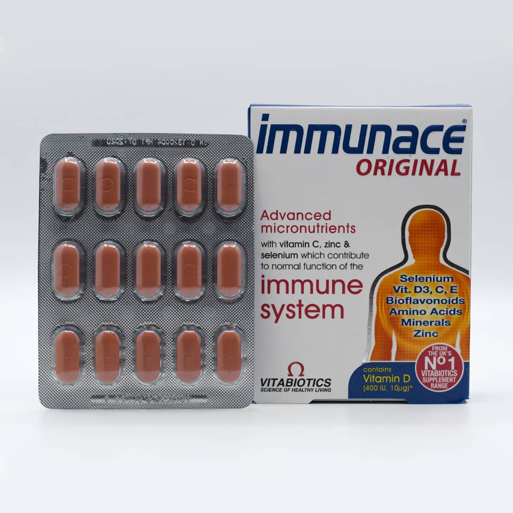 قرص ایمیونس ویتابیوتیکس بسته 30 عددی