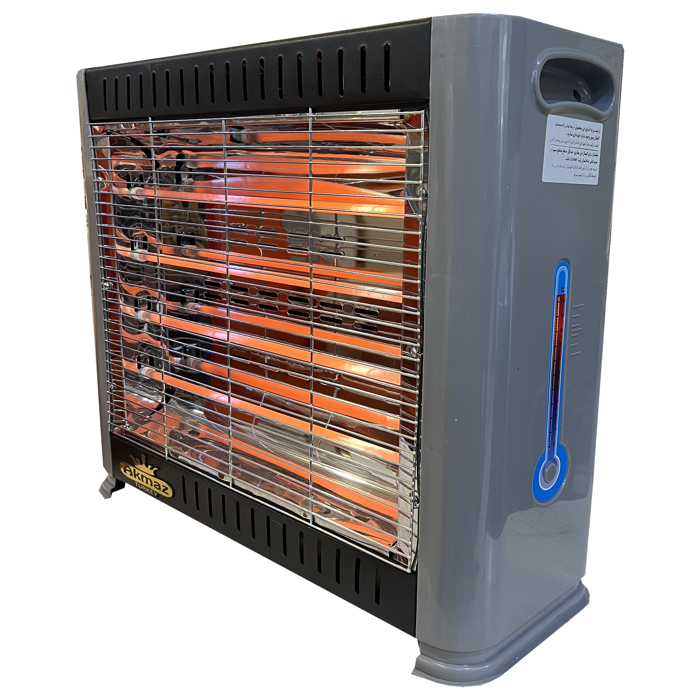 بخاری برقی آکماز مدل 5 شعله فن دار 2600
