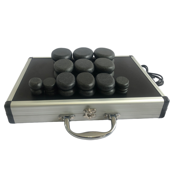 سنگ ماساژ مدل hk28 بسته 28 عددی به همراه کیف