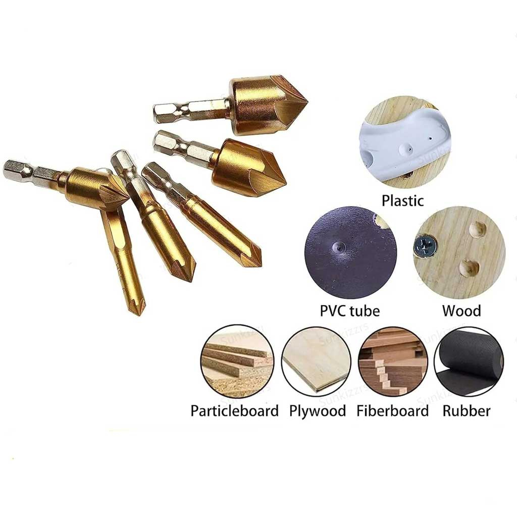 مته خزینه آهن مدل jt-10 مجموعه 6 عددی