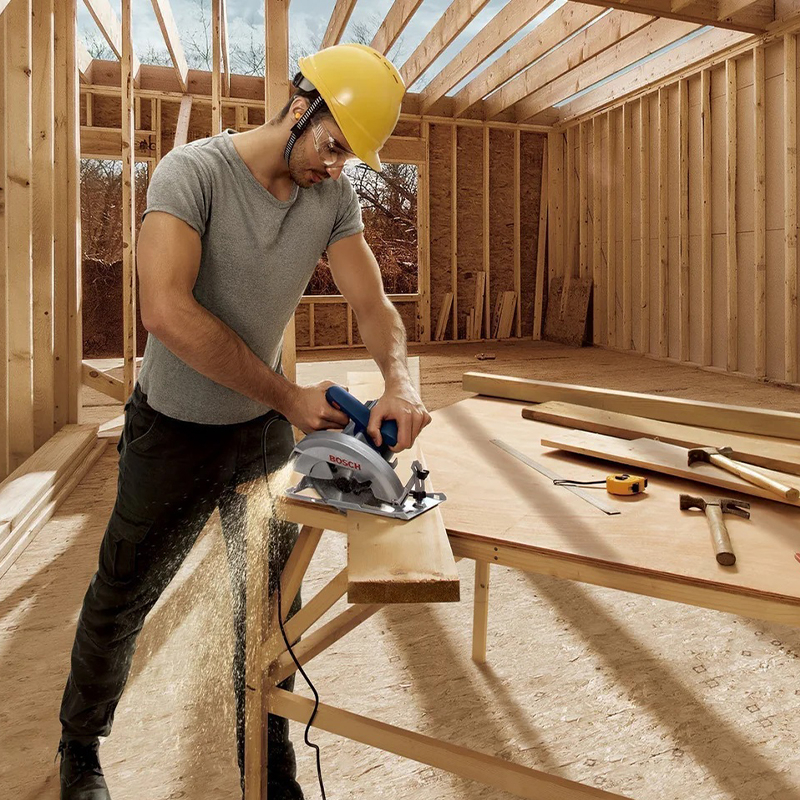 اره دیسکی بوش مدل فوق حرفه ای هوشمند کد GKS 140 Professional 1400W