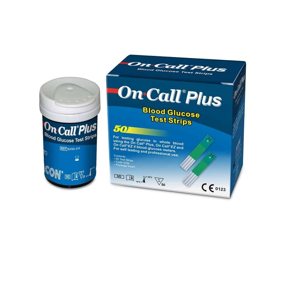 نوار تست قند خون ایکان مدل G133-113 بسته 50 عددی