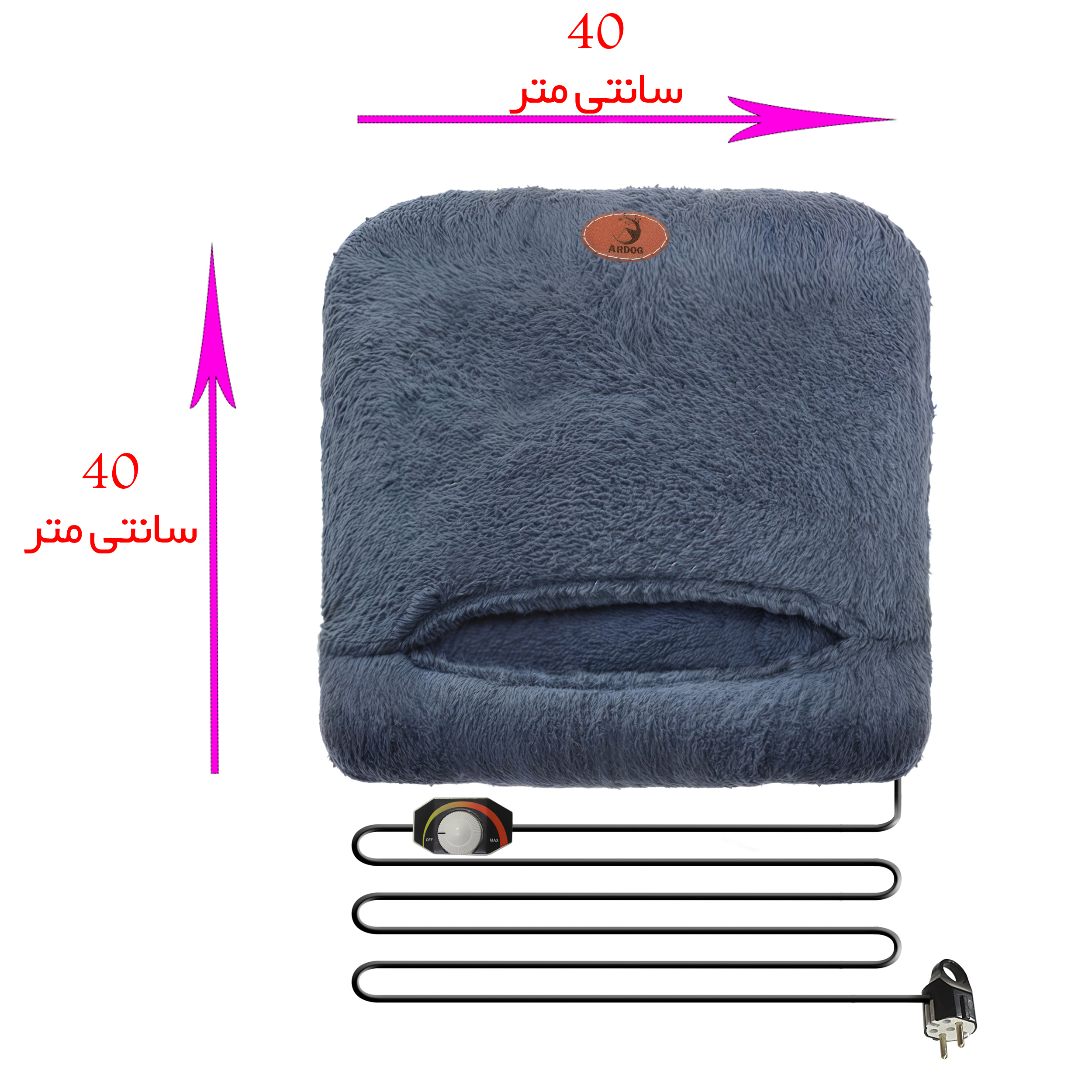 تشکچه برقی پا آردوج مدل 1001