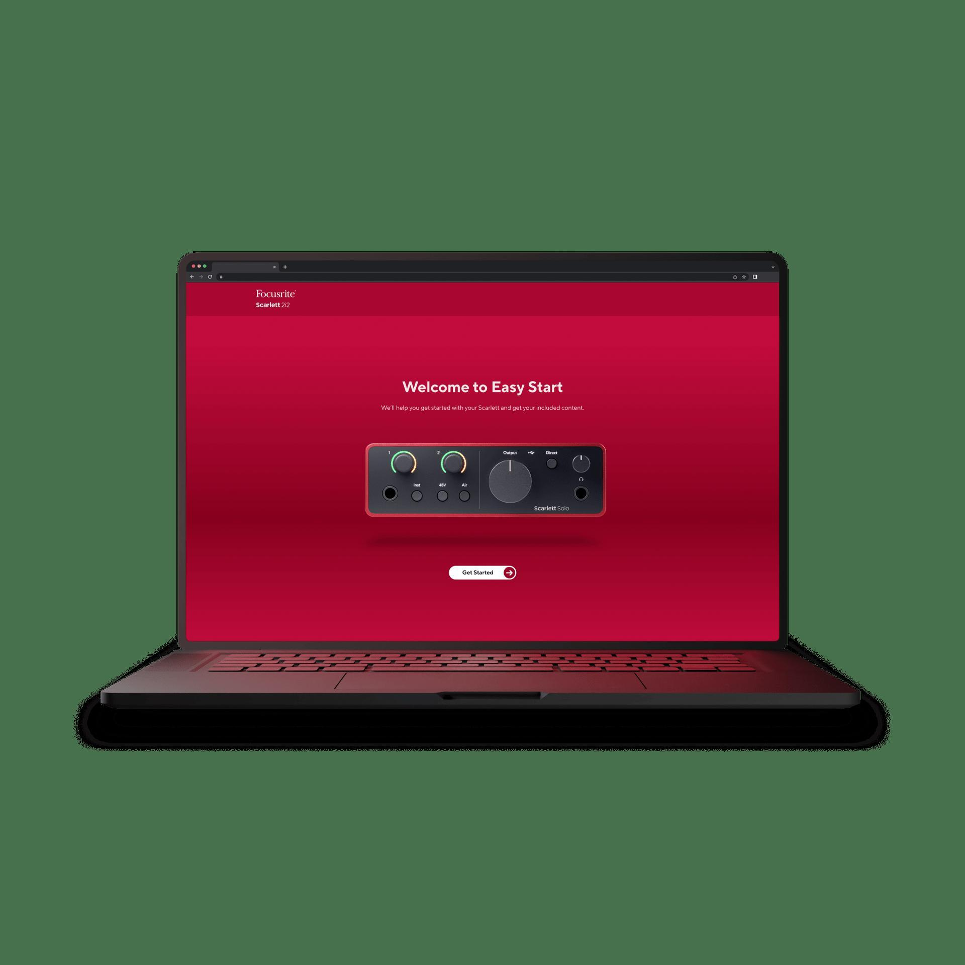 کارت صدا استودیو فوکوس رایت مدل Scarlett Solo 4th Gen