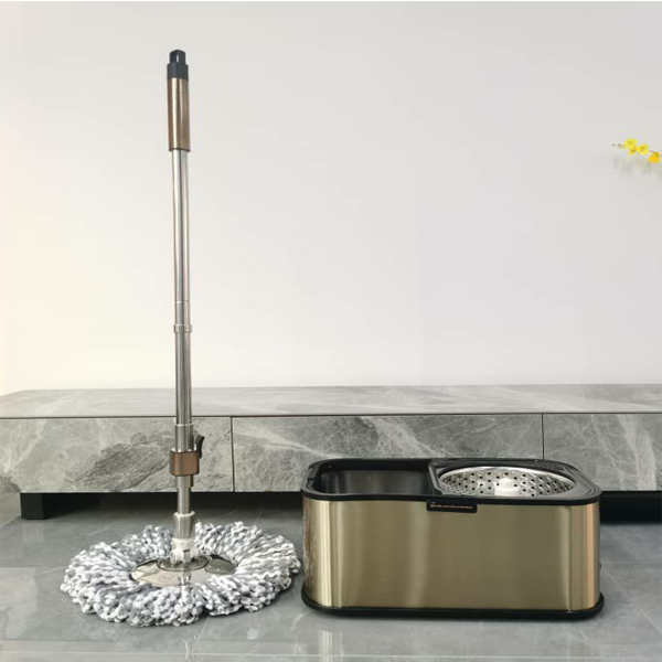 ست سطل و زمین شوی دبلیو اس مدل SS20 به همراه سری یدک مجموعه 10 عددی