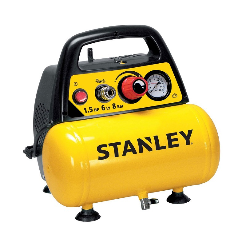 کمپرسور هوا استنلی مدل DN 200 8 6 حجم 6 لیتر