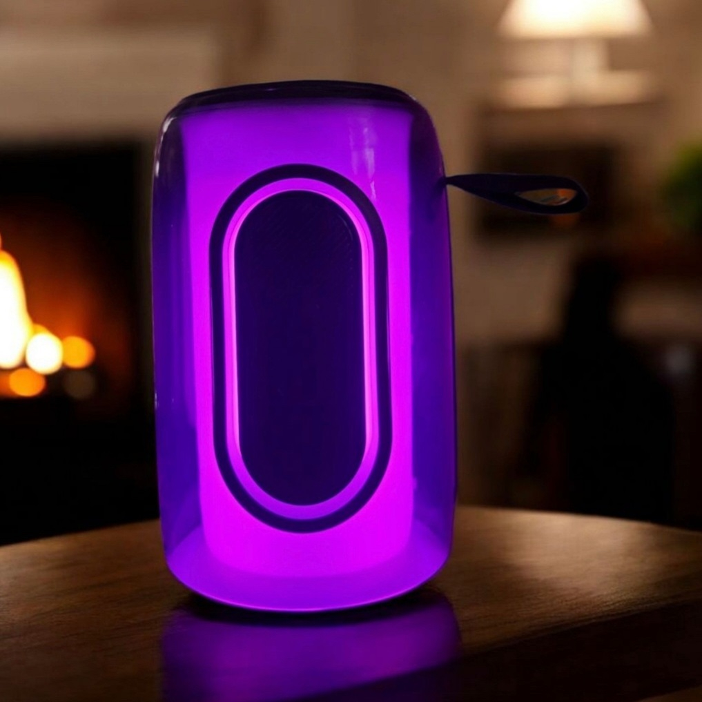 اسپیکر بلوتوثی قابل حمل مدل R-G-B LIGHT- up
