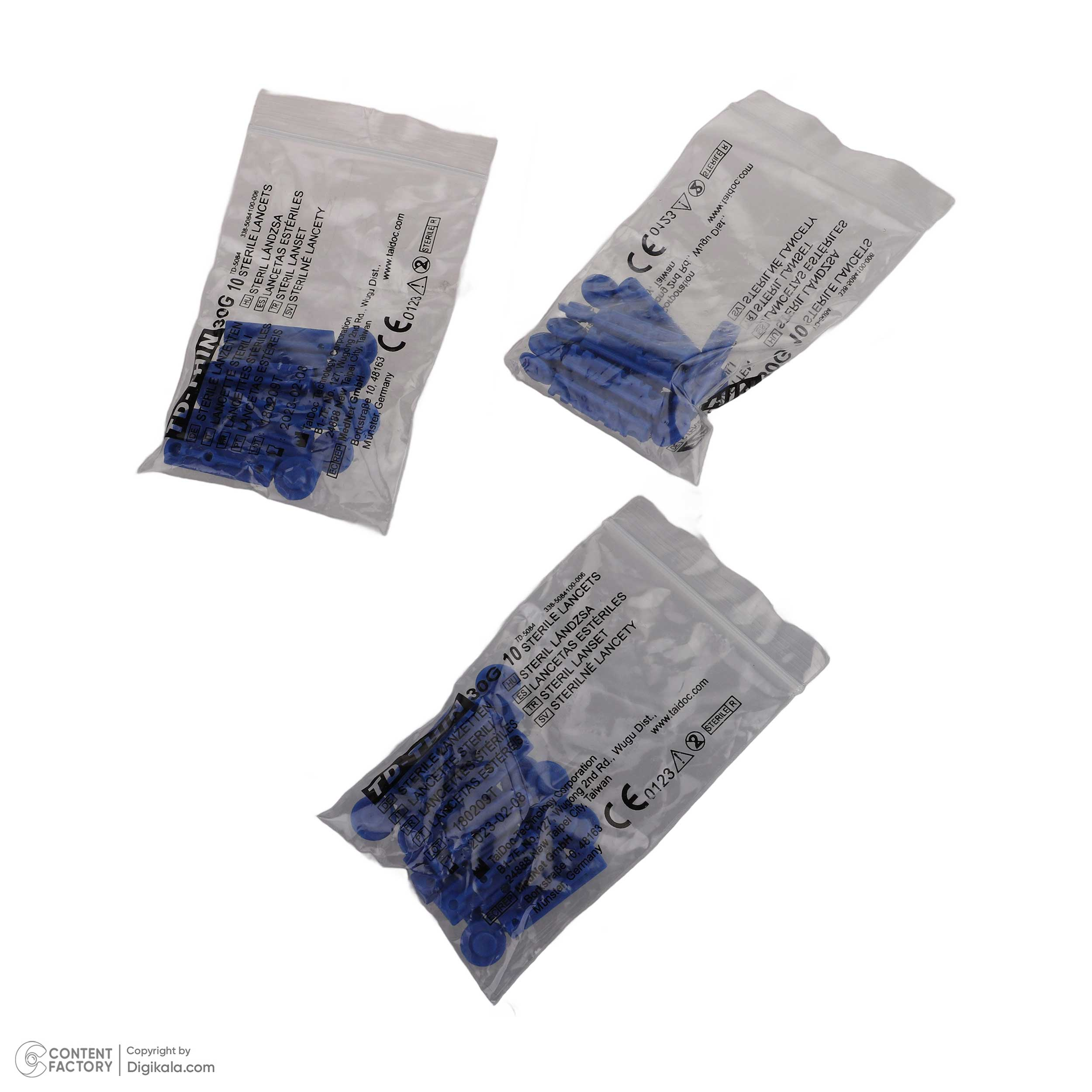 دستگاه تست قندخون کلور چک مدل TD-4230 به همراه یک بسته نوار تست و سوزن