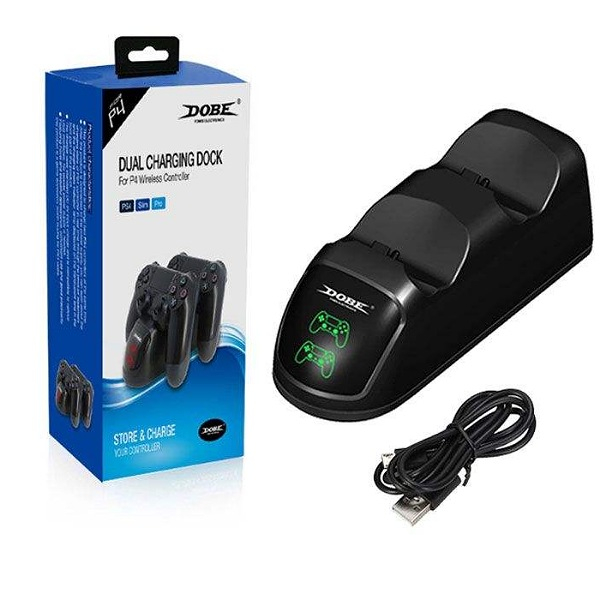 پایه شارژر دسته بازی پلی استیشن 4 دابی مدل tp889