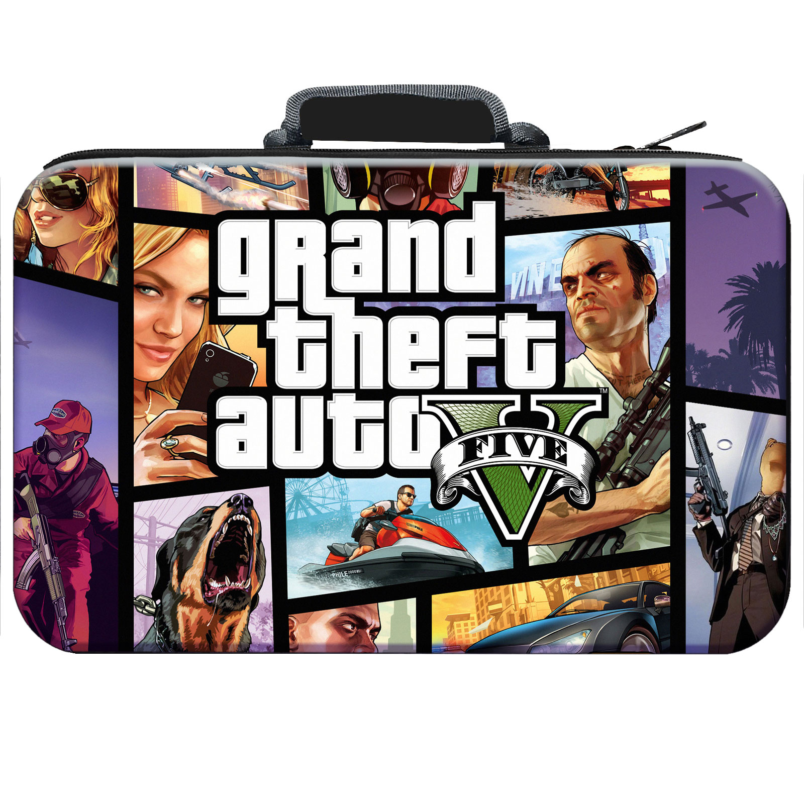کیف حمل کنسول پلی استیشن 5 اسلیم مدل GTA