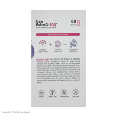 کپسول ژن استروجی 100 فورتی ژن بسته 60 عددی