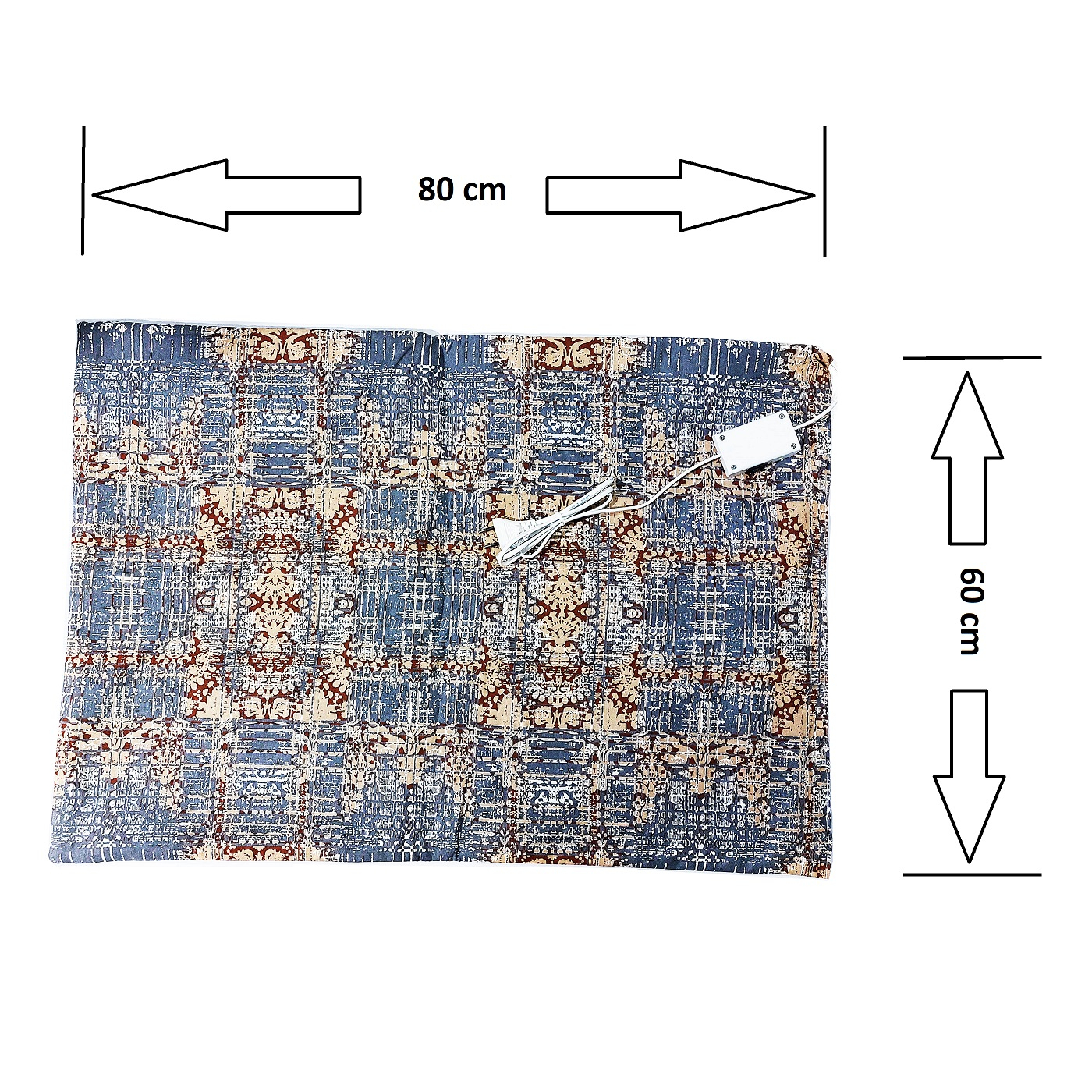 تشک برقی تیتاپلی مدل TPL-21 کد MR-B22 سایز 60×80 سانتیمتر