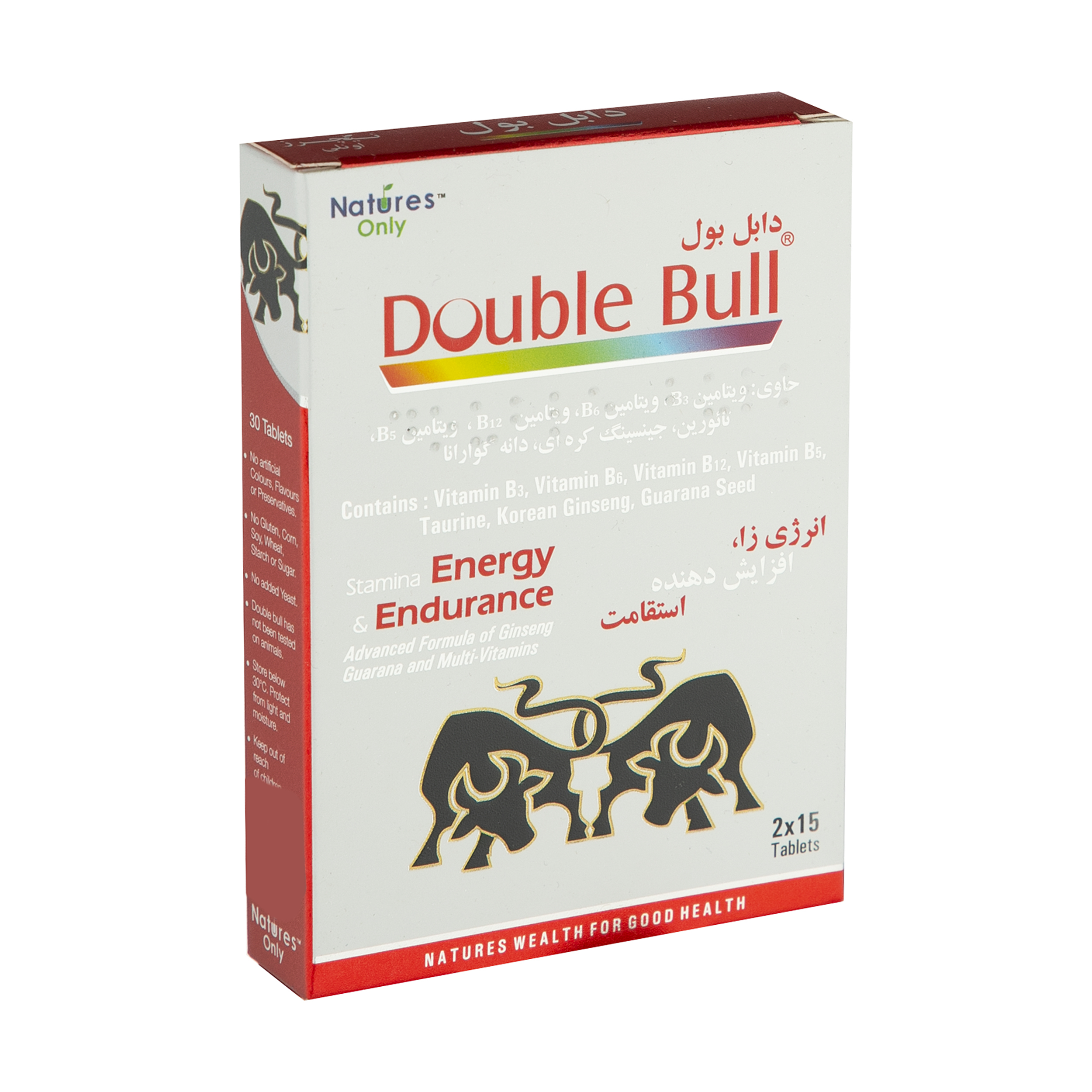 قرص دابل بول نیچرز اونلی بسته ۳۰ عددی