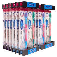 مسواک بنسر مدل پریمیر کلینینگ با برس مدیوم بسته 24 عددی