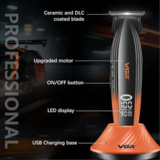 ماشین اصلاح موی سر و صورت شارژی وی جی ار مدل V-899T
