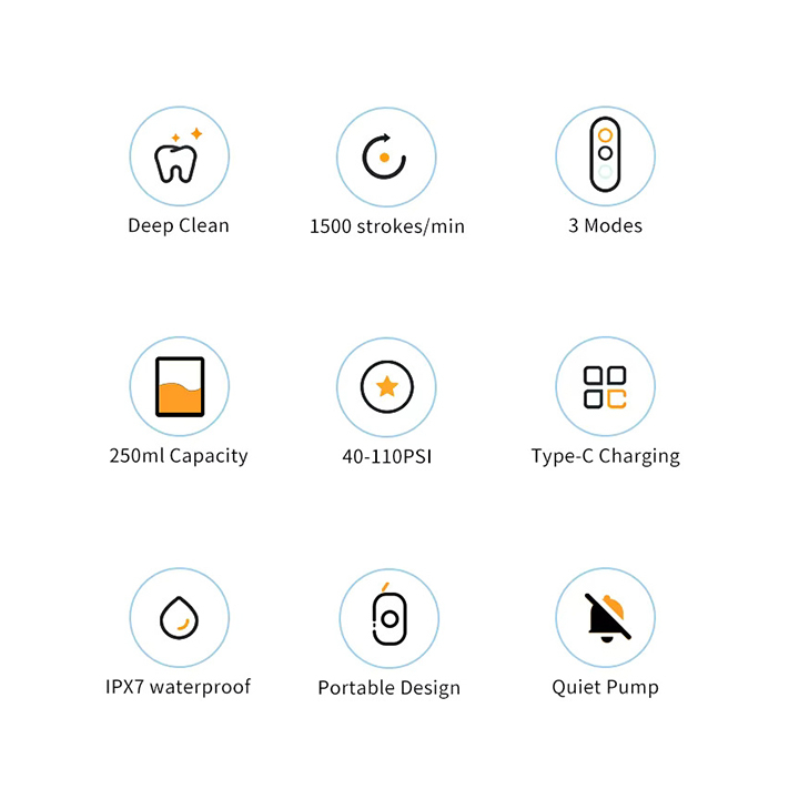 دستگاه شست و شوی دهان و دندان آی وی اسمایل مدل IVI-01WP