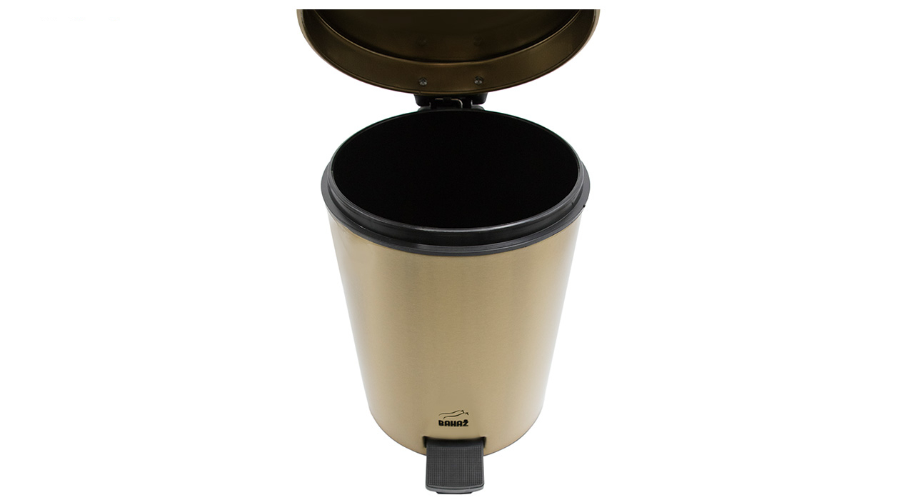 سطل زباله پدالی بهاز کالا مدل T-500 ظرفیت 3 لیتری
