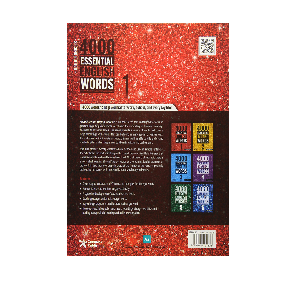 کتاب 4000Essential English Words اثر Paul Nation انتشارات الوندپویان شش جلدی