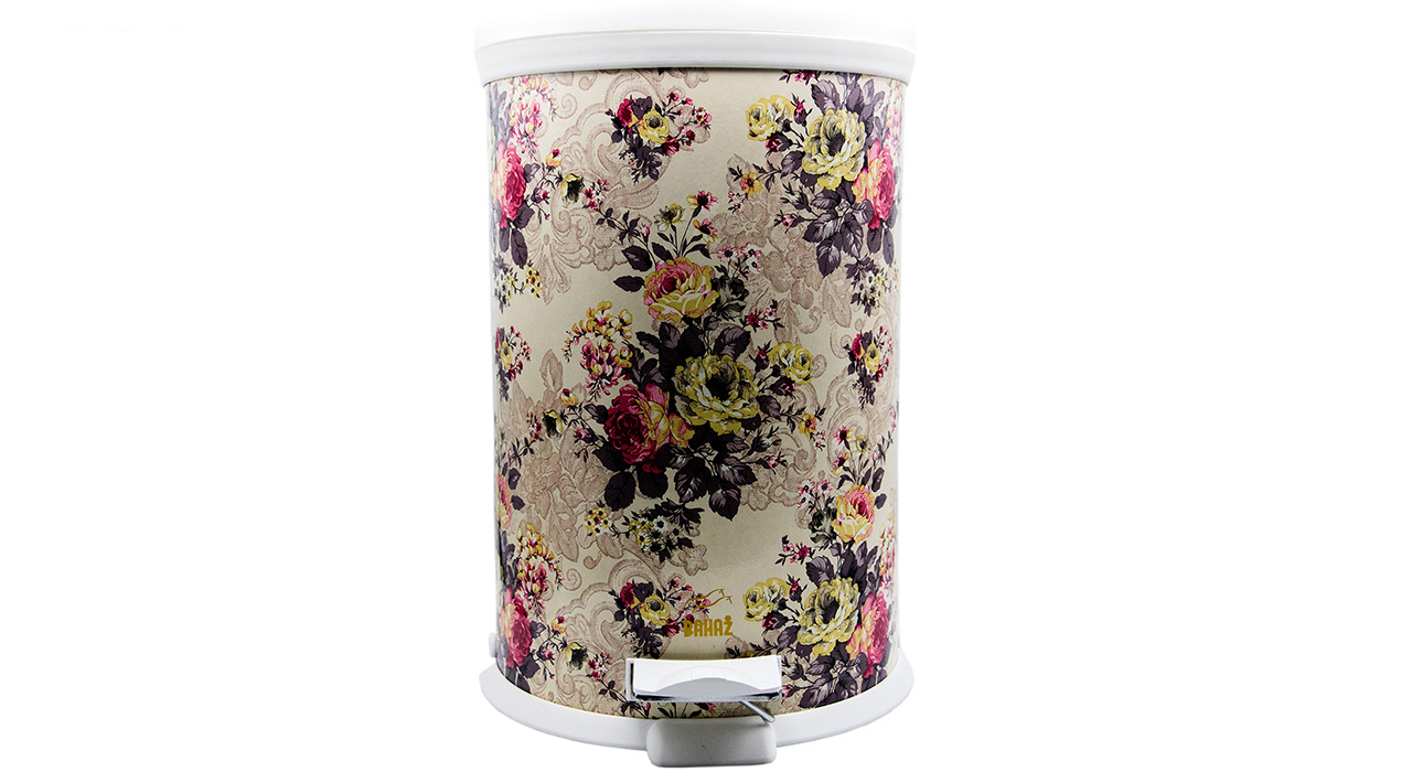 سطل زباله پدالی پدالدار بهاز کالا مدل D.R 508 ظرفیت 20 لیتری