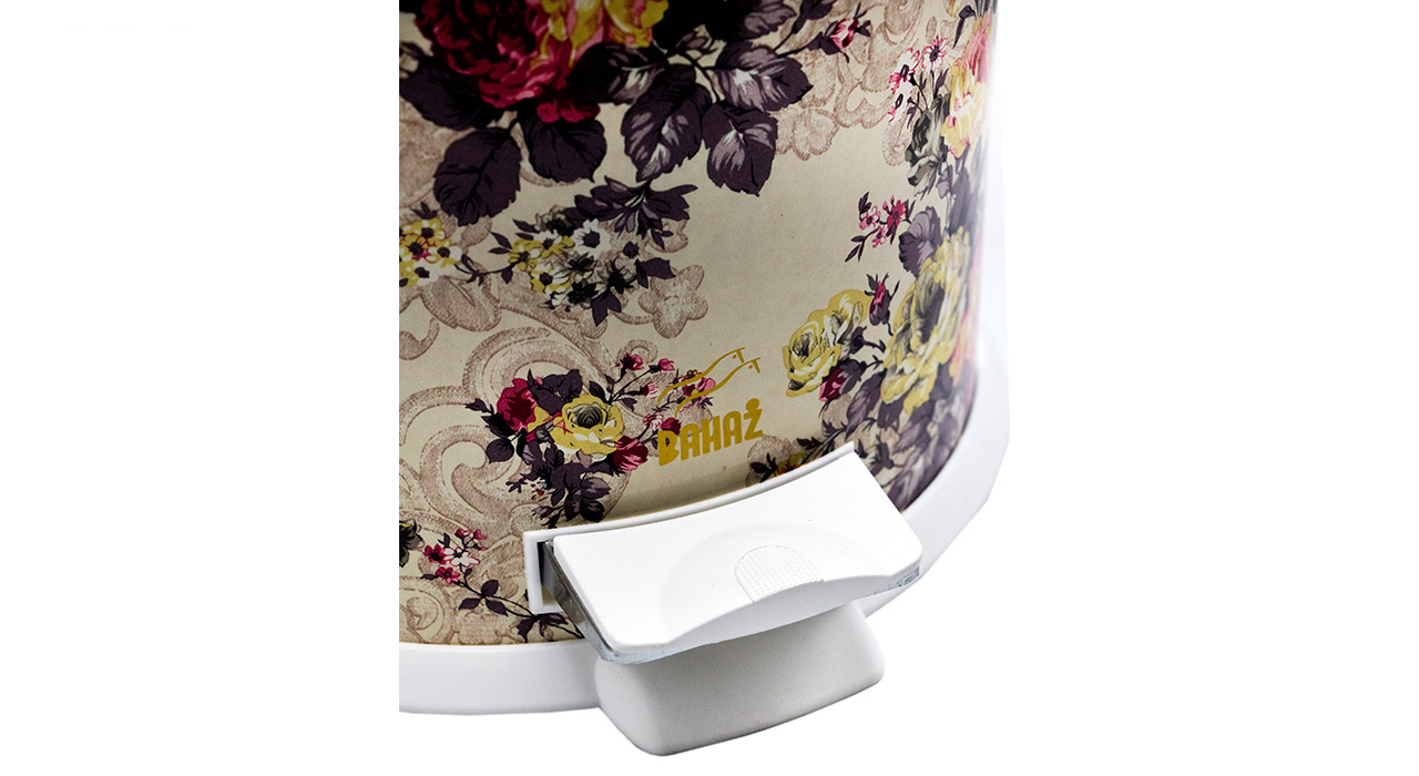 سطل زباله پدالی پدالدار بهاز کالا مدل D.R 508 ظرفیت 20 لیتری