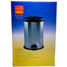 سطل زباله پدالی پدالدار بهاز کالا مدل D.R 508 ظرفیت 20 لیتری