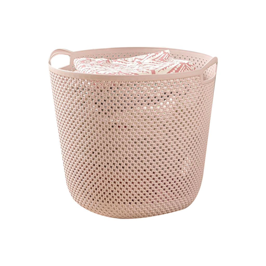 سبد رخت چرک لیمون مدل گرد کد DH446