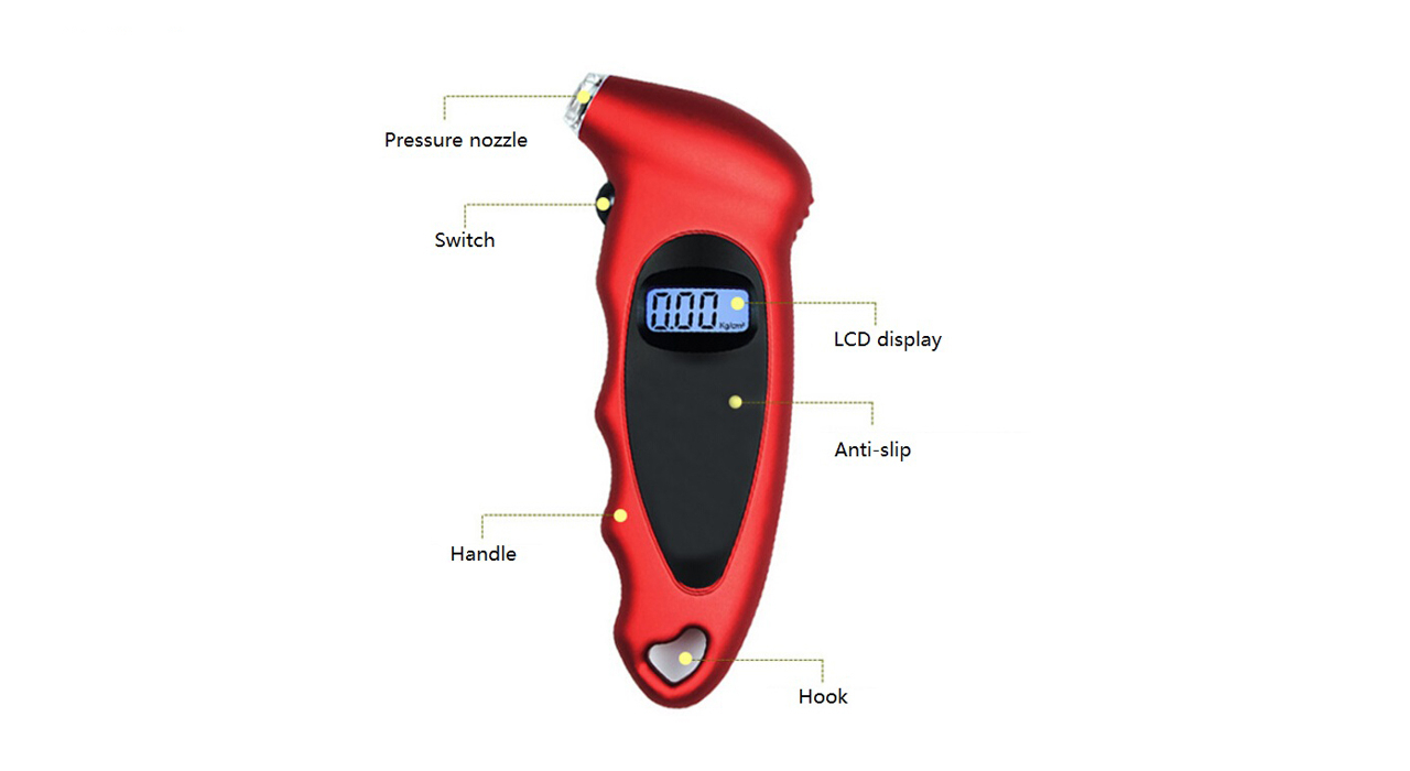 گیج باد دیجیتالی مدل 150PSI