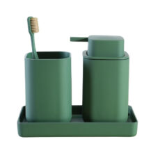 ست سرویس بهداشتی 3 تکه کنتراست مدل مربع