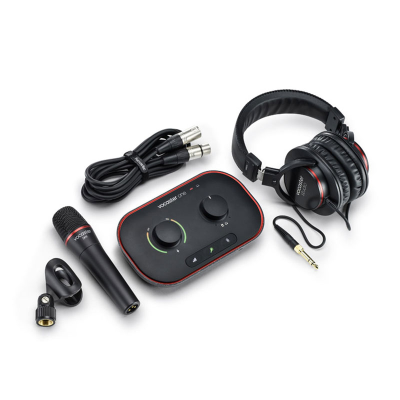 پکیج کارت صدا استودیو فوکوس رایت مدل Vocaster One Studio