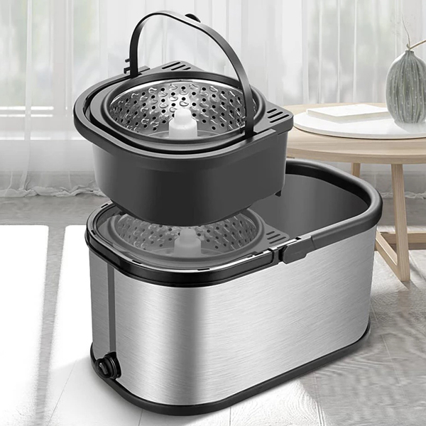 ست سطل و زمین شوی دبلیو اس مدل بیضی کد DH10