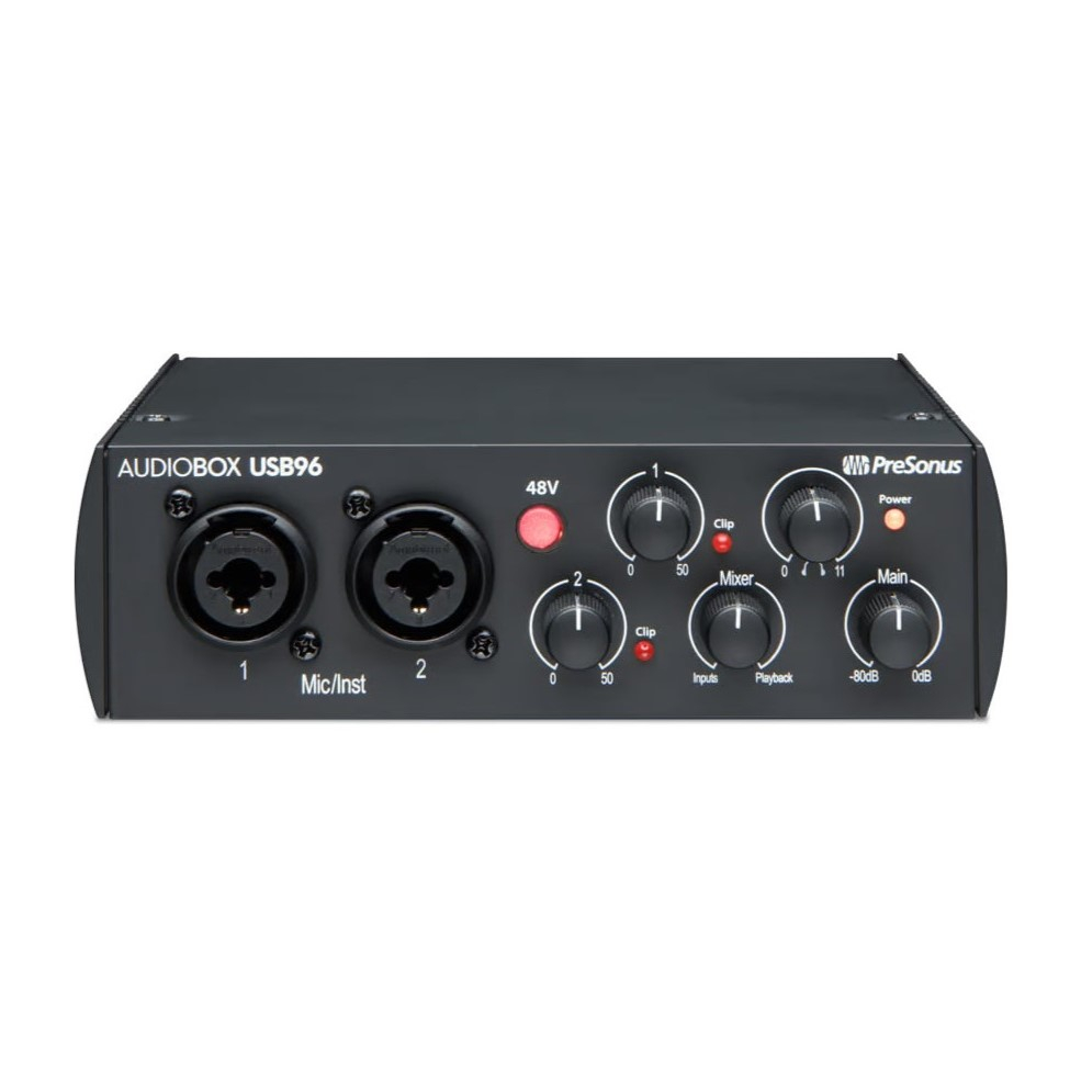 کارت صدا استودیو پری‌سونوس مدل  AudioBox USB 96 Complete مجموعه 4 عددی