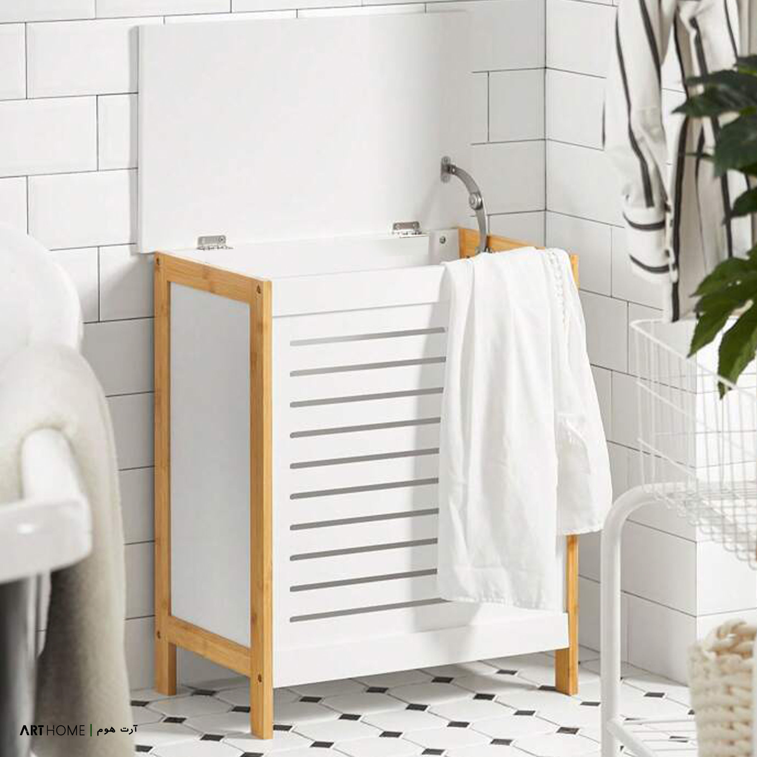 سبد رخت چرک آرت هوم مدل Q life