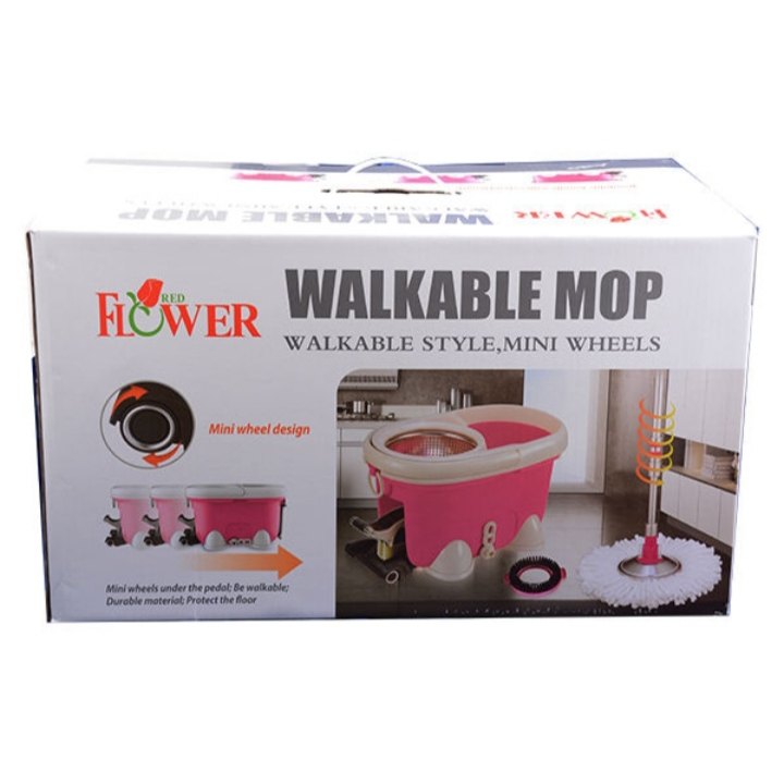 ست سطل و زمین شوی رد فلاور مدل rd391