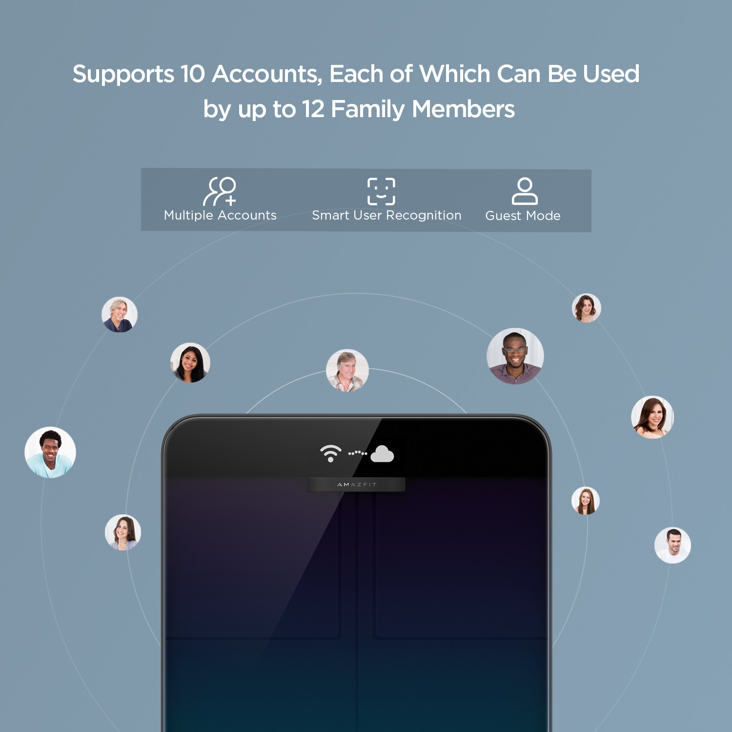 ترازو هوشمند امیزفیت مدل A2003