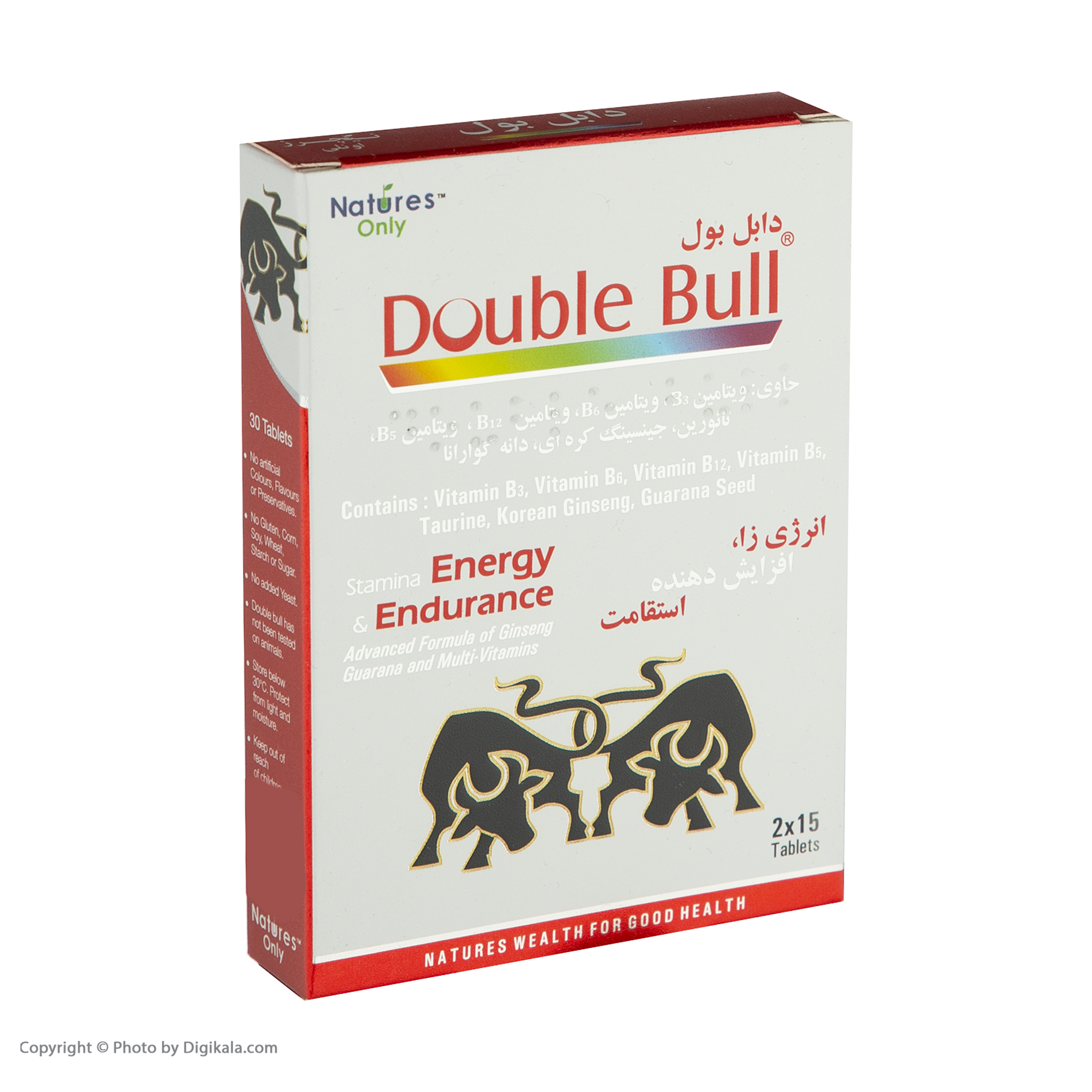 قرص دابل بول نیچرز اونلی بسته ۳۰ عددی