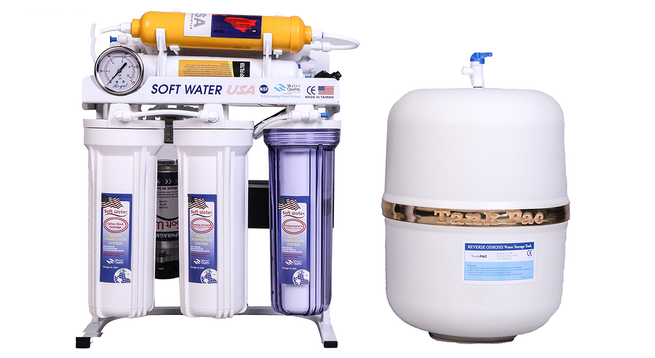 دستگاه تصفیه آب سافت واتر مدل RO7_ORP