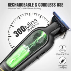 ماشین اصلاح موی سر و صورت شارژی وی جی ار مدل 995