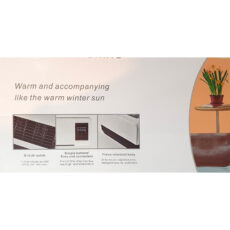 بخاری برقی دیواری مدل 8185-2500w