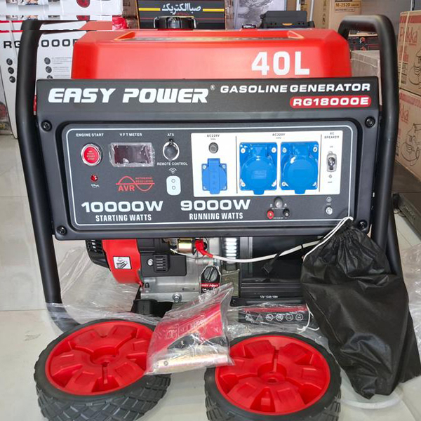 موتور برق بنزینی 18 اسب بخار ایزی پاور مدل RG18000E به همراه تابلو برق ATS