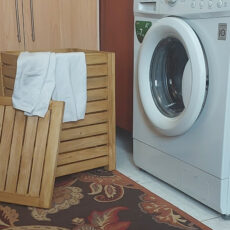 سبد رخت چرک مدل a73