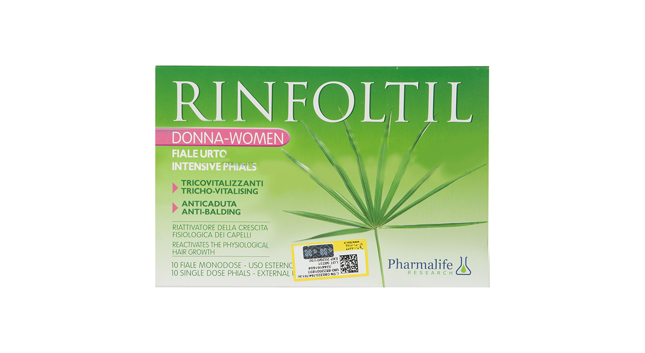 محلول تقویت کننده موی زنانه رینفولتیل مدل Intensive Phials