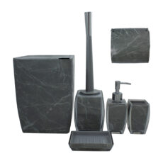 ست سرویس بهداشتی 6 پارچه لیمون مدل clasic marbel